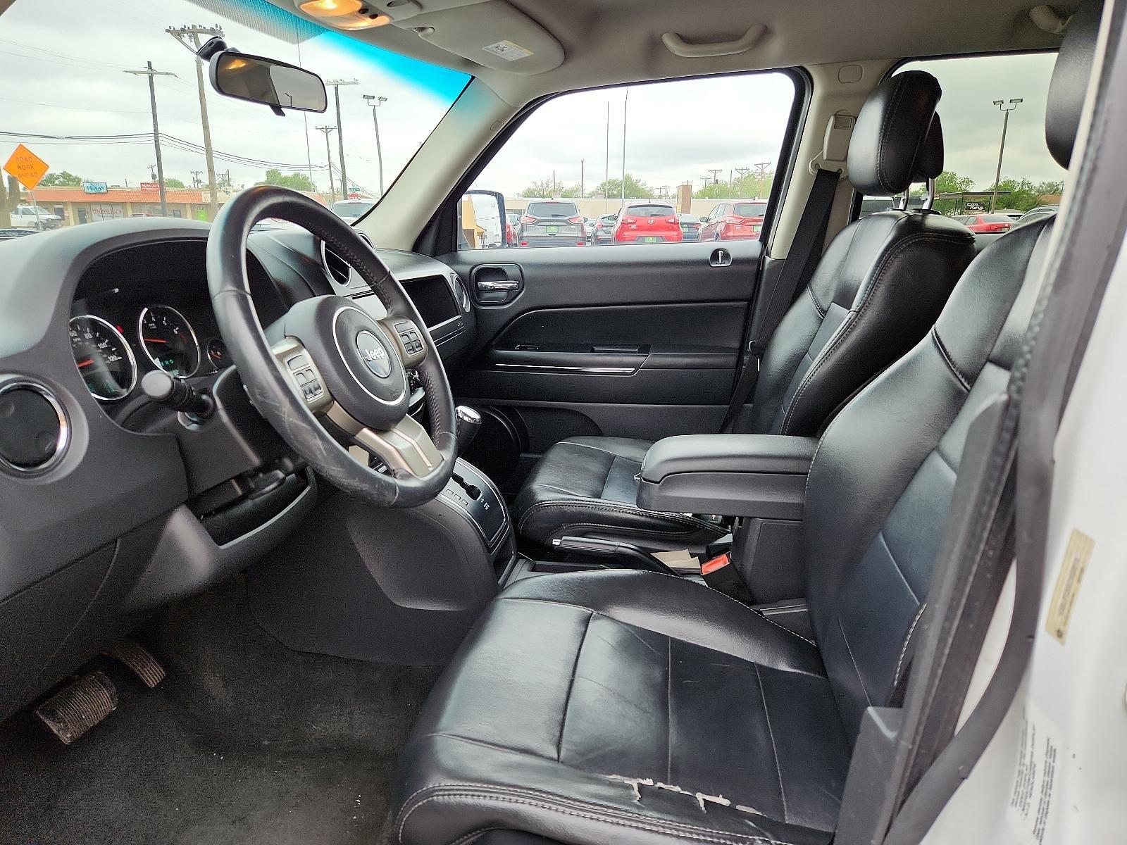 2012 Bright White /Dark Slate Gray Leather Interior Jeep Patriot Limited (1C4NJPCB9CD) with an 2.4L DOHC 16V I4 DUAL-VVT ENGINE engine, located at 4711 Ave Q, Lubbock, TX, 79412, (806) 687-2362, 33.551304, -101.855293 - Photo #21