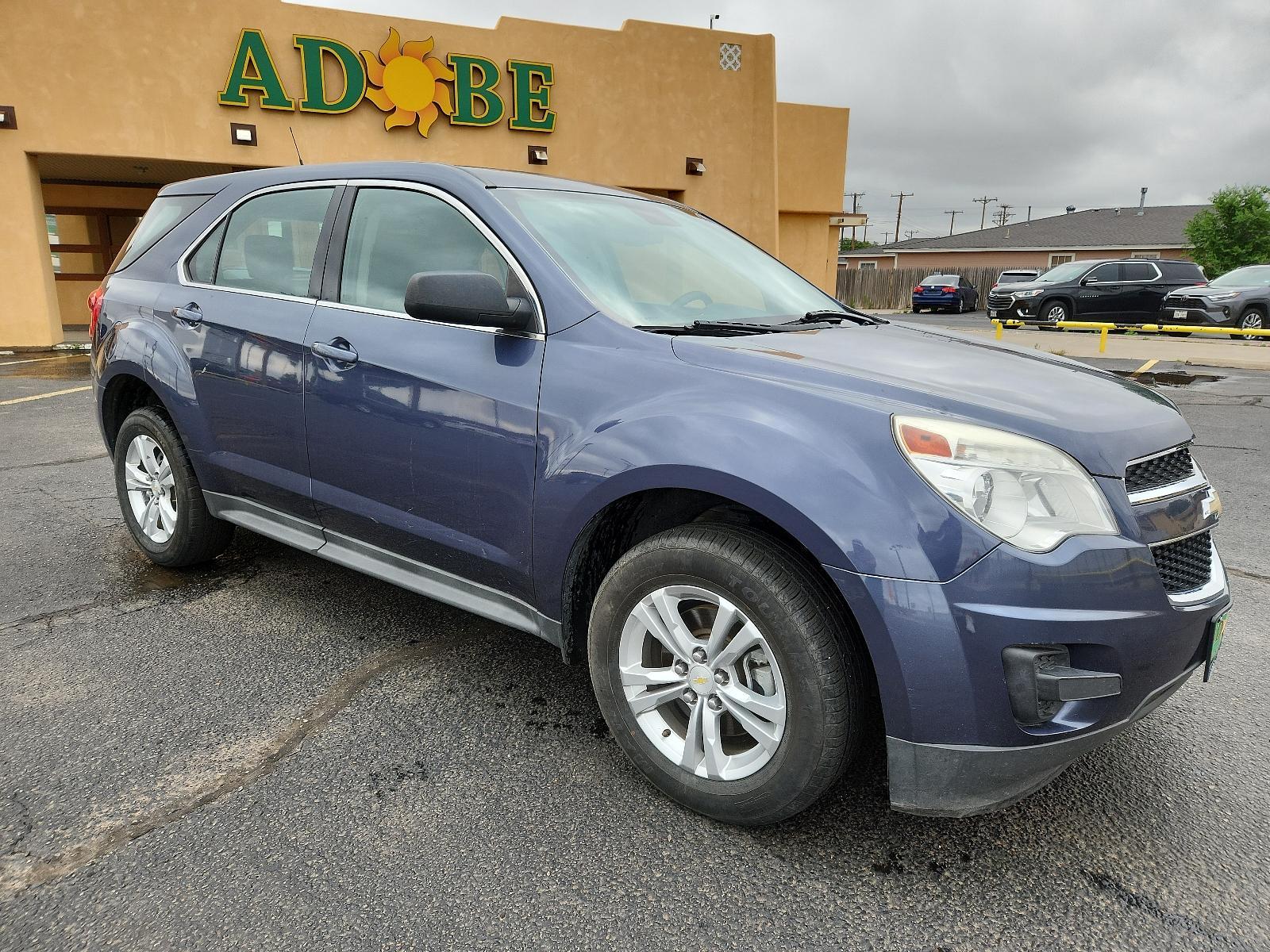 2014 Atlantis Blue Metallic /Jet Black Chevrolet Equinox LS (2GNALAEK7E6) with an ENGINE, 2.4L DOHC 4-CYLINDER SIDI (SPARK IGNITION DIRECT INJECTION) engine, located at 4711 Ave Q, Lubbock, TX, 79412, (806) 687-2362, 33.551304, -101.855293 - Photo #5