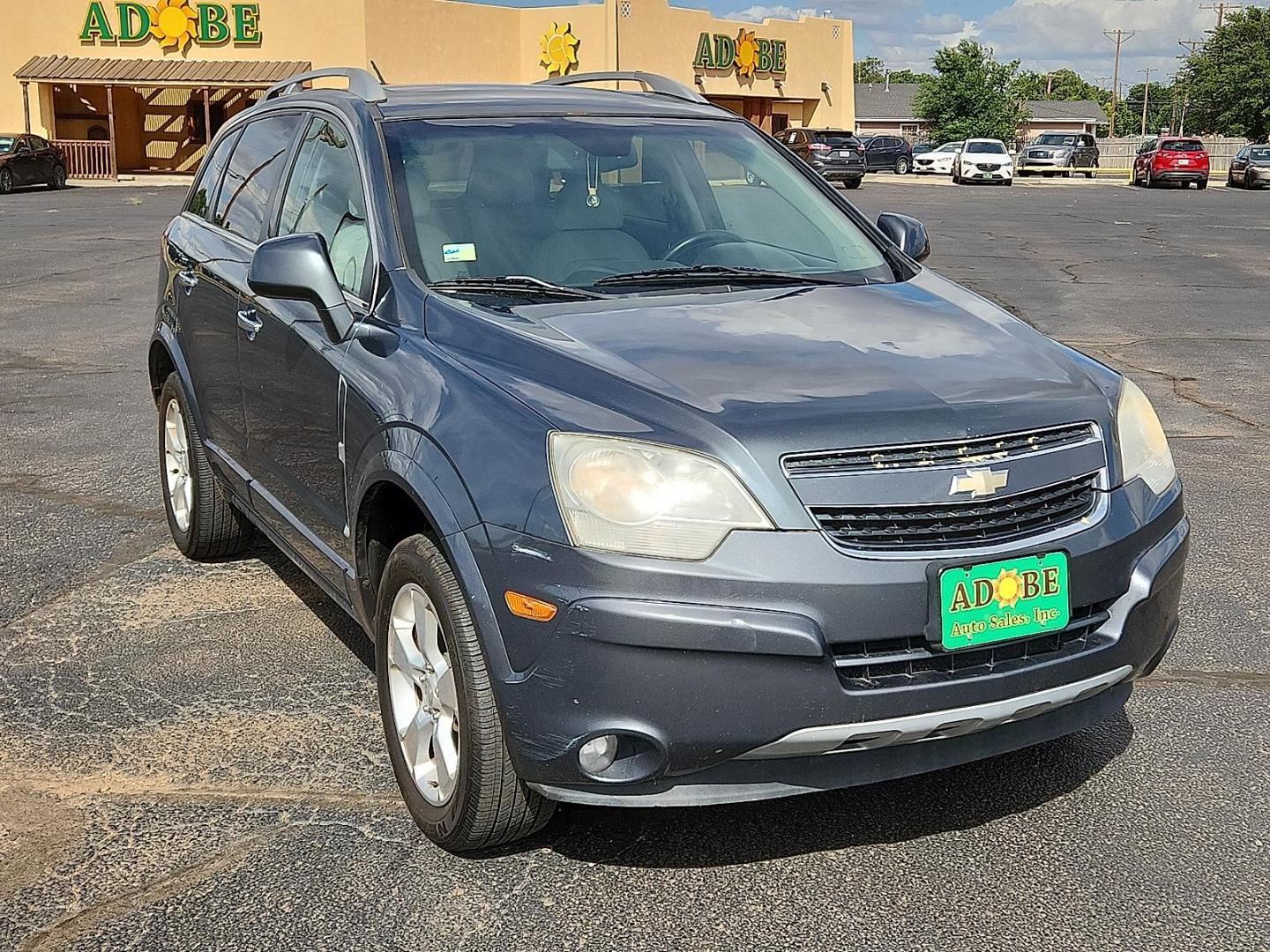 2013 GRAY Chevrolet Captiva Sport LTZ (3GNAL4EK6DS) with an ECOTEC 2.4L I-4 gasoline direct injection, DOHC, variable valve control, regular unleaded, engine with 180HP engine, located at 4711 Ave Q, Lubbock, TX, 79412, (806) 687-2362, 33.551304, -101.855293 - Photo#5