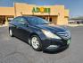 2011 Phantom Black Metallic /Black Leather Interior Hyundai Sonata Ltd PZEV (5NPEC4ACXBH) with an 2.4L DOHC 16-valve I4 GDI engine engine, located at 4711 Ave Q, Lubbock, TX, 79412, (806) 687-2362, 33.551304, -101.855293 - Photo#1