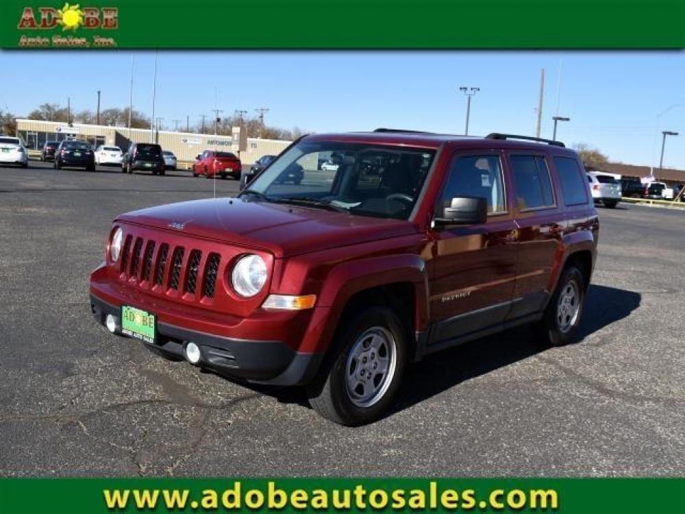 2011 DEEP CHERRY RED CRYSTAL PEARL /DARK SLATE GRAY CLOTH INTERIOR Jeep PATRIOT FWD 4dr Sport (1J4NT1GB8BD) with an 4 Cylinder Engine engine, located at 4711 Ave Q, Lubbock, TX, 79412, (806) 687-2362, 33.551304, -101.855293 - Photo #0