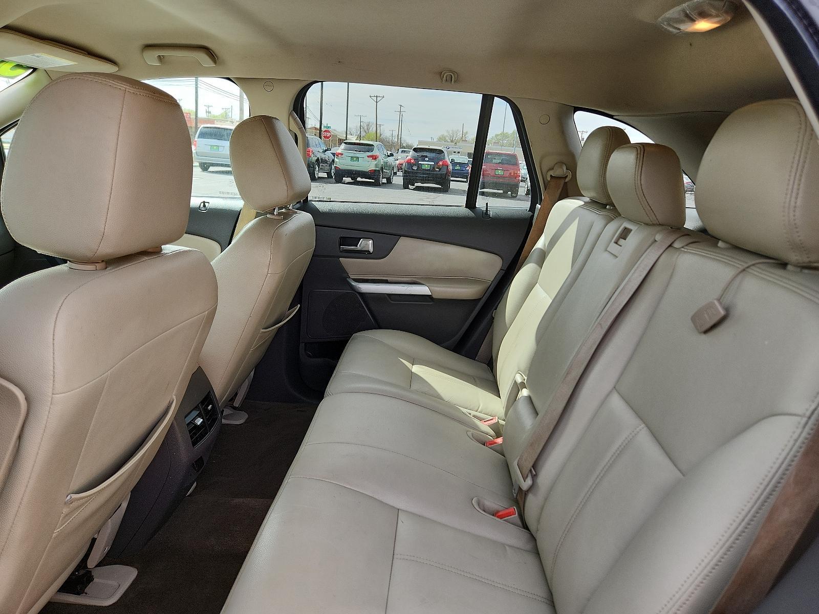2012 White Suede /Charcoal Black Cloth Interior Ford Edge SEL (2FMDK3JC5CB) with an 3.5L TI-VCT V6 ENGINE engine, located at 4711 Ave Q, Lubbock, TX, 79412, (806) 687-2362, 33.551304, -101.855293 - Photo #13