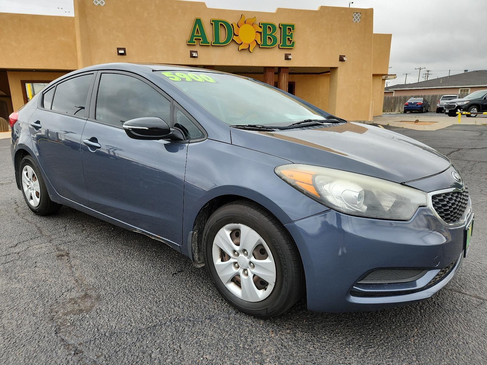 2015 Graphite Steel /Black Kia Forte LX (KNAFX4A63F5) with an Engine: 1.8L I4 DOHC D-CVVT engine, located at 4711 Ave Q, Lubbock, TX, 79412, (806) 687-2362, 33.551304, -101.855293 - Photo #5