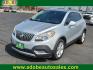 2015 Quicksilver Metallic - GAN /Titanium - AFO Buick Encore (KL4CJASB1FB) with an Ecotec 1.4L I-4 DOHC, variable valve control, intercooled turbo, regular unleaded, engine with 138HP engine, located at 4711 Ave Q, Lubbock, TX, 79412, (806) 687-2362, 33.551304, -101.855293 - Photo#0