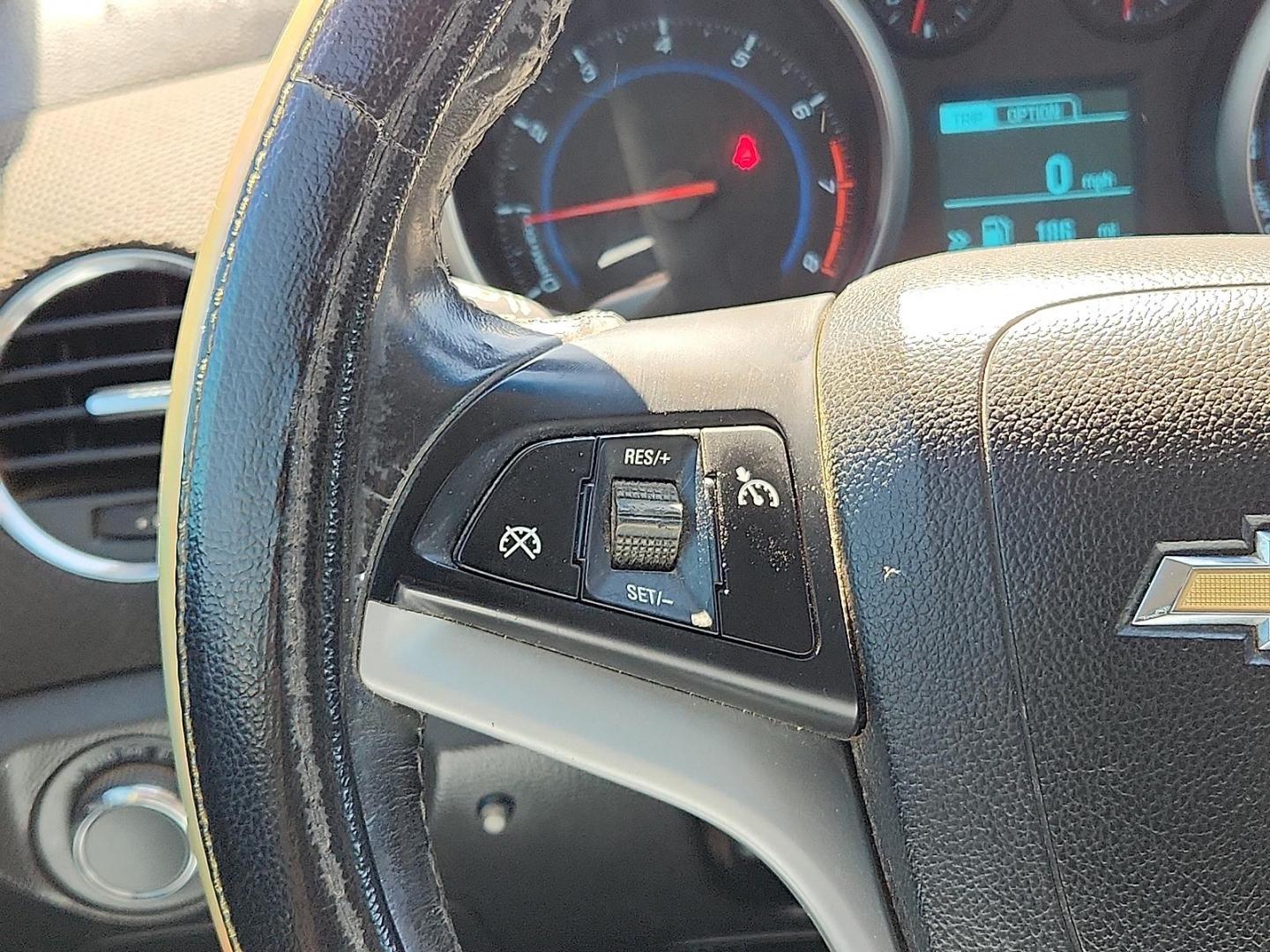 2014 RED /Jet Black - AFF Chevrolet Cruze 1LT Auto (1G1PC5SB5E7) with an ECOTEC 1.4L I-4 DOHC, VVT variable valve control, intercooled turbo, regular unleaded, engine with 138HP engine, located at 4711 Ave Q, Lubbock, TX, 79412, (806) 687-2362, 33.551304, -101.855293 - Photo#19