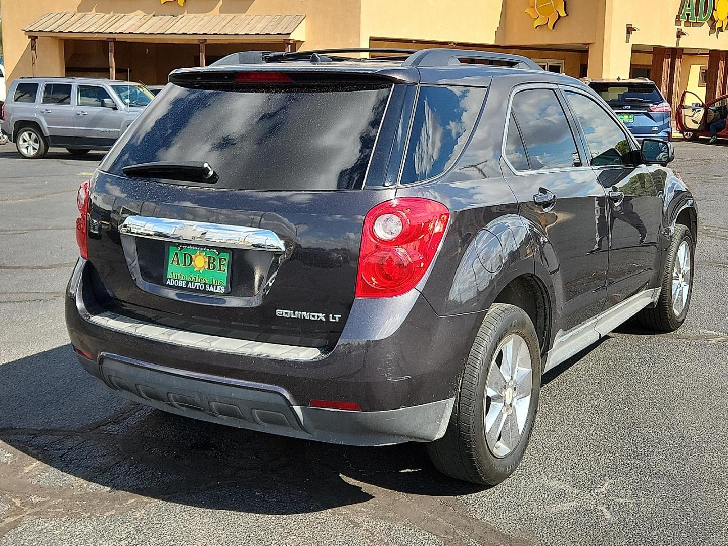 2013 BLACK Chevrolet Equinox 1LT (2GNALDEK2D6) with an 2.4L DOHC 4-Cylinder SIDI Engine engine, located at 4711 Ave Q, Lubbock, TX, 79412, (806) 687-2362, 33.551304, -101.855293 - Photo#3