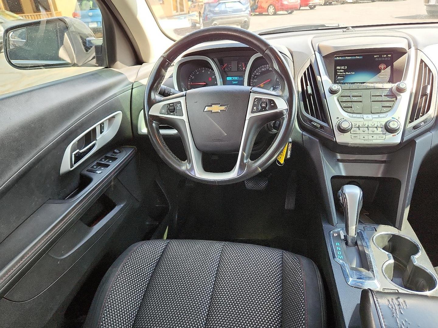 2013 BLACK Chevrolet Equinox 1LT (2GNALDEK2D6) with an 2.4L DOHC 4-Cylinder SIDI Engine engine, located at 4711 Ave Q, Lubbock, TX, 79412, (806) 687-2362, 33.551304, -101.855293 - Photo#11