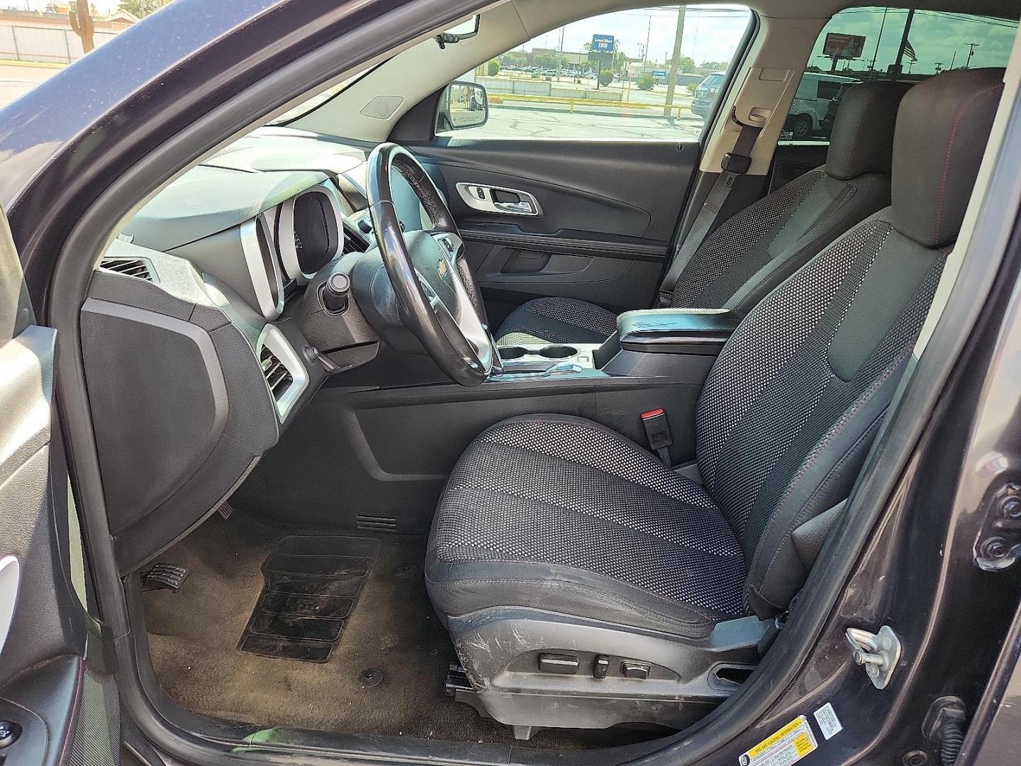 2013 BLACK Chevrolet Equinox 1LT (2GNALDEK2D6) with an 2.4L DOHC 4-Cylinder SIDI Engine engine, located at 4711 Ave Q, Lubbock, TX, 79412, (806) 687-2362, 33.551304, -101.855293 - Photo#14