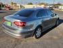 2017 GRAY Volkswagen Jetta 1.4T S (3VW2B7AJ5HM) with an 1.4L I-4 gasoline direct injection, DOHC, variable valve control, intercooled turbo, regular unleaded, engine with 150HP engine, located at 4711 Ave Q, Lubbock, TX, 79412, (806) 687-2362, 33.551304, -101.855293 - Photo#3