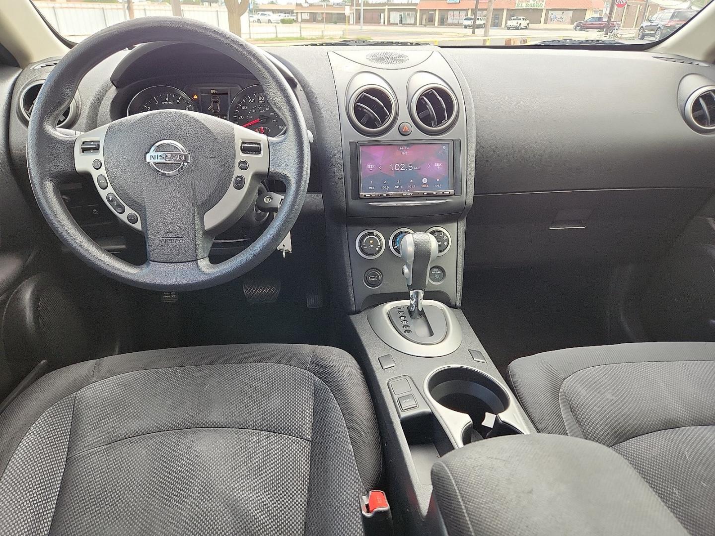 2015 BLACK /Black - G Nissan Rogue Select S (JN8AS5MT2FW) with an 2.5L I-4 DOHC, variable valve control, regular unleaded, engine with 170HP engine, located at 4711 Ave Q, Lubbock, TX, 79412, (806) 687-2362, 33.551304, -101.855293 - Photo#13