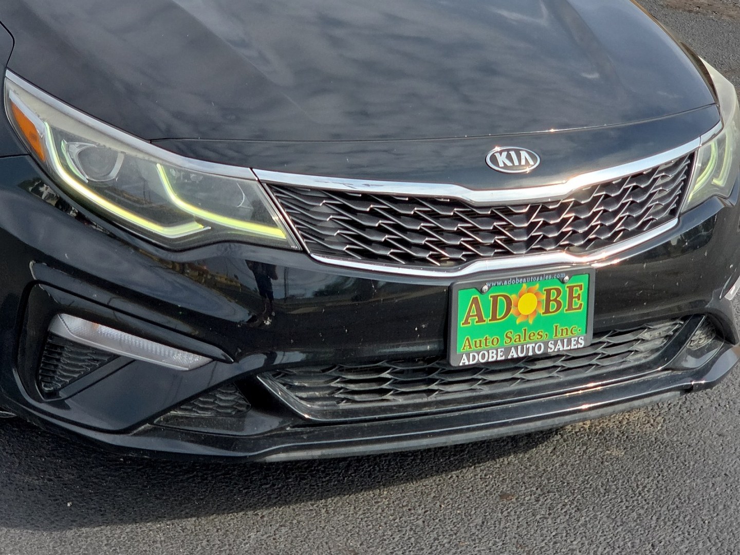 2019 Ebony Black - EB /Black - WK Kia Optima LX (5XXGT4L39KG) with an Theta II 2.4L I-4 direct injection, DOHC, D-CVVT variable valve control, regular gasoline, engine with 185HP engine, located at 4711 Ave Q, Lubbock, TX, 79412, (806) 687-2362, 33.551304, -101.855293- Photo#8