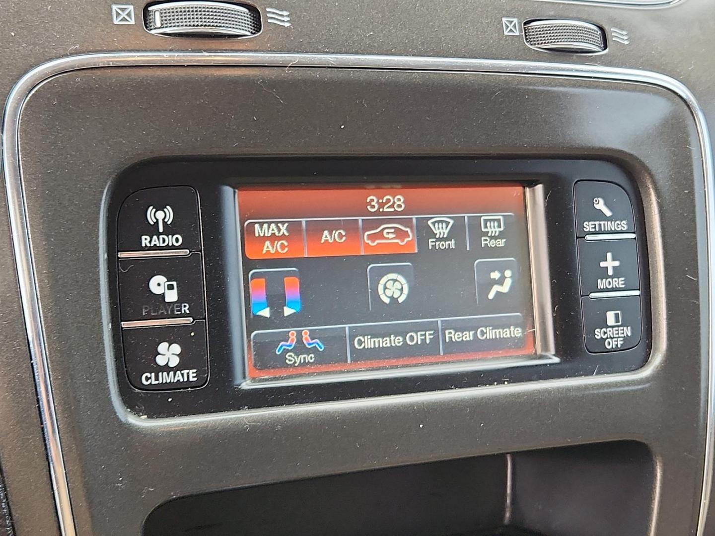 2017 Vice White - PW3 /Lt Frost Beige/Black - E5XL Dodge Journey SXT (3C4PDCBG6HT) with an ENGINE: 3.6L V6 24V VVT engine, located at 4711 Ave Q, Lubbock, TX, 79412, (806) 687-2362, 33.551304, -101.855293 - Photo#14