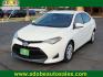 2019 WHITE Toyota Corolla LE (2T1BURHE5KC) with an 1.8L I-4 DOHC, VVT-i variable valve control, regular unleaded, engine with 132HP engine, located at 4711 Ave Q, Lubbock, TX, 79412, (806) 687-2362, 33.551304, -101.855293 - Photo#0