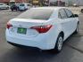 2019 WHITE Toyota Corolla LE (2T1BURHE5KC) with an 1.8L I-4 DOHC, VVT-i variable valve control, regular unleaded, engine with 132HP engine, located at 4711 Ave Q, Lubbock, TX, 79412, (806) 687-2362, 33.551304, -101.855293 - Photo#3