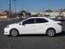 2019 Super White - 040 /Black - 21 Toyota Corolla LE (2T1BURHE5KC) with an 1.8L I-4 DOHC, VVT-i variable valve control, regular gasoline, engine with 132HP engine, located at 4711 Ave Q, Lubbock, TX, 79412, (806) 687-2362, 33.551304, -101.855293- Photo#1