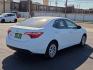 2019 Super White - 040 /Black - 21 Toyota Corolla LE (2T1BURHE5KC) with an 1.8L I-4 DOHC, VVT-i variable valve control, regular gasoline, engine with 132HP engine, located at 4711 Ave Q, Lubbock, TX, 79412, (806) 687-2362, 33.551304, -101.855293- Photo#4