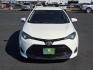 2019 Super White - 040 /Black - 21 Toyota Corolla LE (2T1BURHE5KC) with an 1.8L I-4 DOHC, VVT-i variable valve control, regular gasoline, engine with 132HP engine, located at 4711 Ave Q, Lubbock, TX, 79412, (806) 687-2362, 33.551304, -101.855293- Photo#7