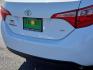2019 Super White - 040 /Black - 21 Toyota Corolla LE (2T1BURHE5KC) with an 1.8L I-4 DOHC, VVT-i variable valve control, regular gasoline, engine with 132HP engine, located at 4711 Ave Q, Lubbock, TX, 79412, (806) 687-2362, 33.551304, -101.855293- Photo#14
