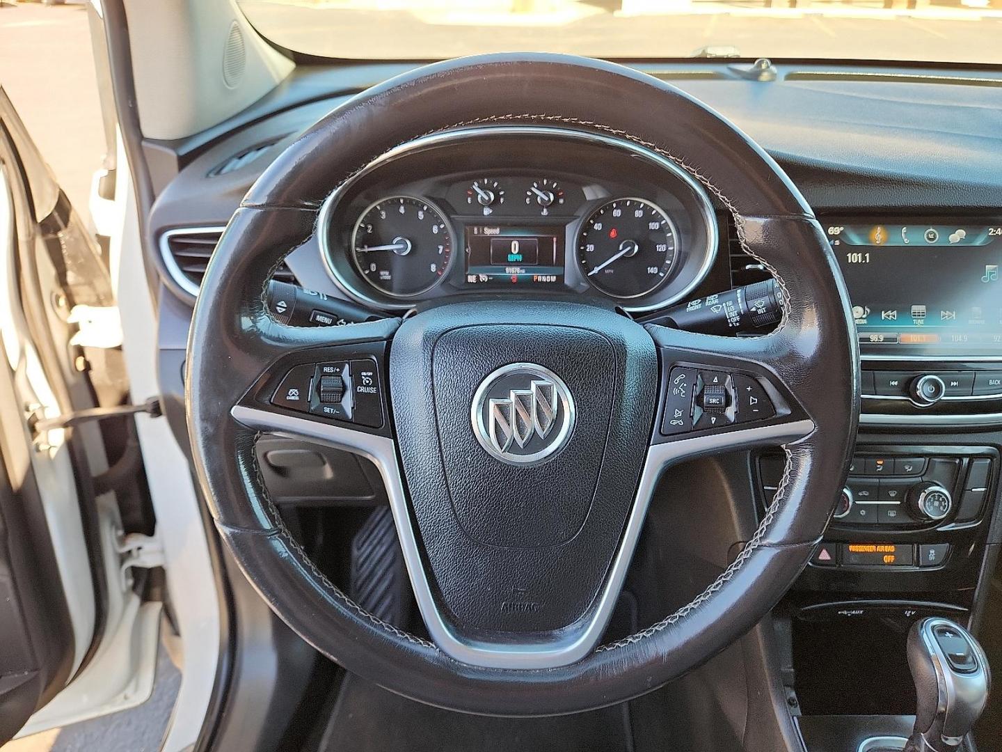 2020 WHITE Buick Encore FWD Preferred (KL4CJASB9LB) with an ECOTEC 1.4L I-4 DOHC, variable valve control, intercooled turbo, regular unleaded, engine with 138HP engine, located at 4711 Ave Q, Lubbock, TX, 79412, (806) 687-2362, 33.551304, -101.855293 - Photo#15