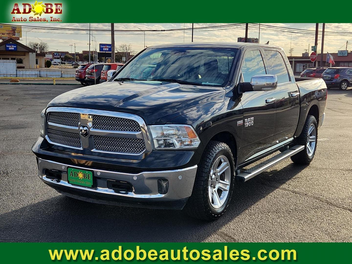 2018 BLACK Ram 1500 Lone Star Silver (1C6RR7LT1JS) with an ENGINE: 5.7L V8 HEMI MDS VVT engine, located at 4711 Ave Q, Lubbock, TX, 79412, (806) 687-2362, 33.551304, -101.855293 - Photo#0