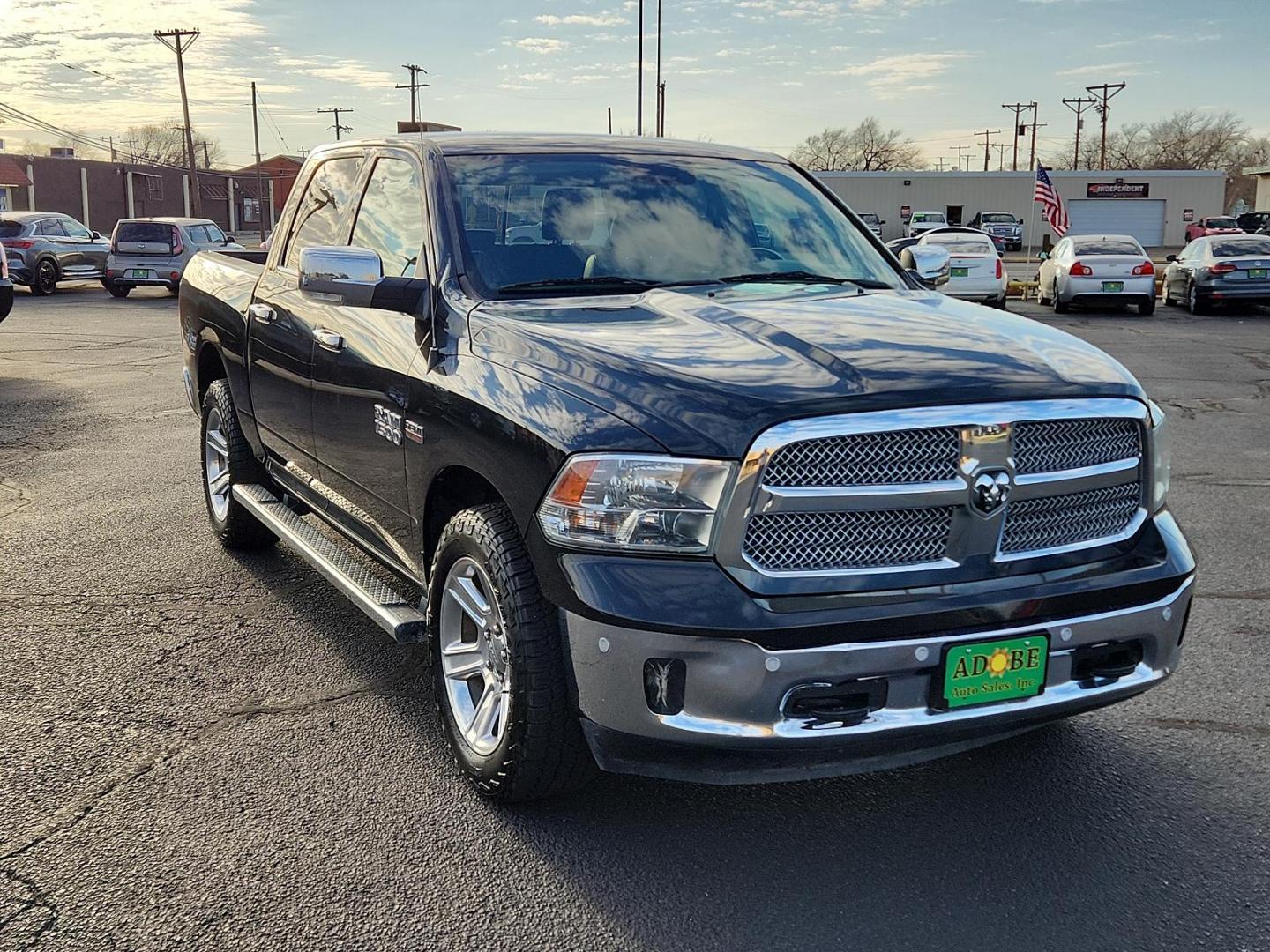 2018 BLACK Ram 1500 Lone Star Silver (1C6RR7LT1JS) with an ENGINE: 5.7L V8 HEMI MDS VVT engine, located at 4711 Ave Q, Lubbock, TX, 79412, (806) 687-2362, 33.551304, -101.855293 - Photo#5