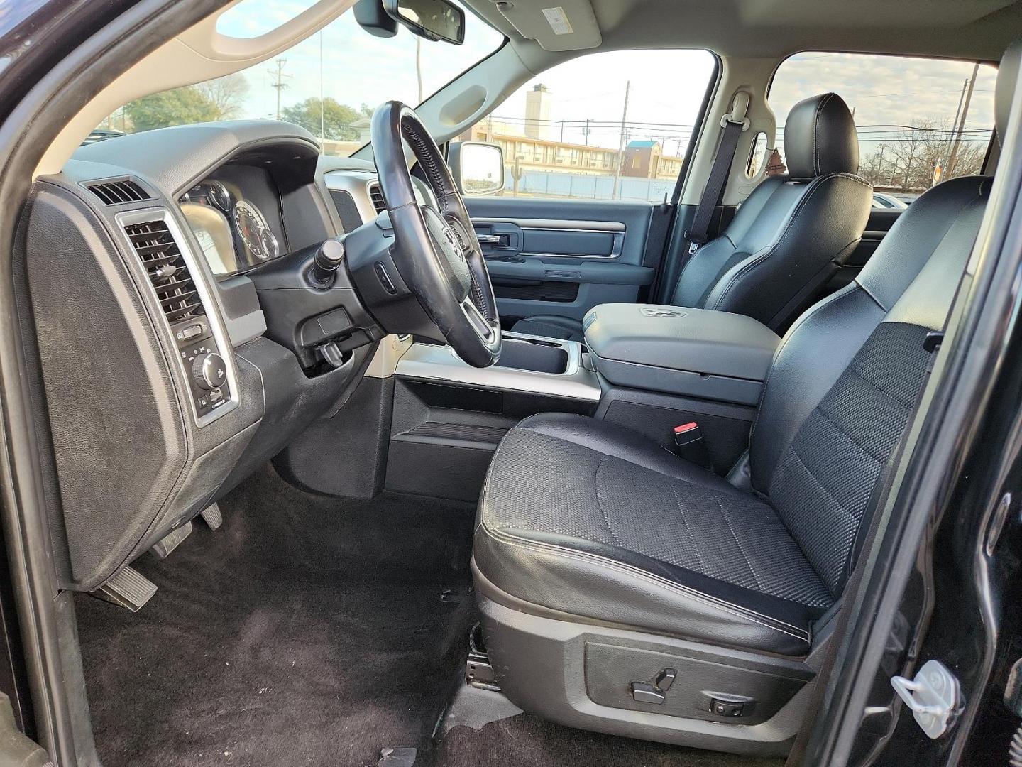 2018 BLACK Ram 1500 Lone Star Silver (1C6RR7LT1JS) with an ENGINE: 5.7L V8 HEMI MDS VVT engine, located at 4711 Ave Q, Lubbock, TX, 79412, (806) 687-2362, 33.551304, -101.855293 - Photo#11