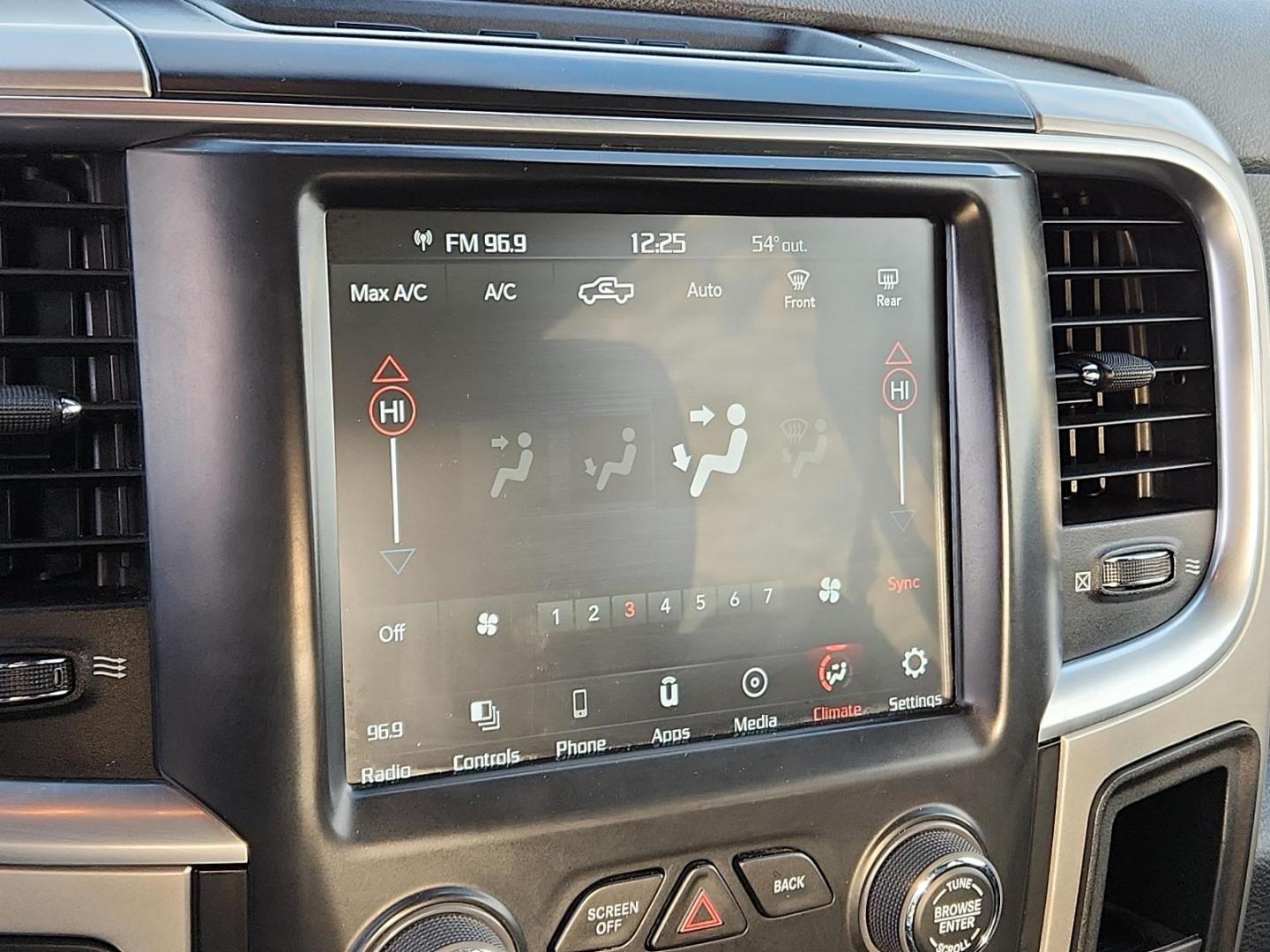 2018 BLACK Ram 1500 Lone Star Silver (1C6RR7LT1JS) with an ENGINE: 5.7L V8 HEMI MDS VVT engine, located at 4711 Ave Q, Lubbock, TX, 79412, (806) 687-2362, 33.551304, -101.855293 - Photo#14