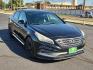 2017 BLACK Hyundai Sonata Sport (5NPE34AF9HH) with an 2.4L I-4 gasoline direct injection, DOHC, D-CVVT variable valve control, regular unleaded, engine with 185HP engine, located at 4711 Ave Q, Lubbock, TX, 79412, (806) 687-2362, 33.551304, -101.855293 - Photo#5