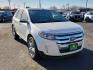 2014 WHITE Ford Edge SEL (2FMDK4JC4EB) with an 3.5L V-6 DOHC, variable valve control, regular unleaded, engine with 285HP engine, located at 4711 Ave Q, Lubbock, TX, 79412, (806) 687-2362, 33.551304, -101.855293 - Photo#5