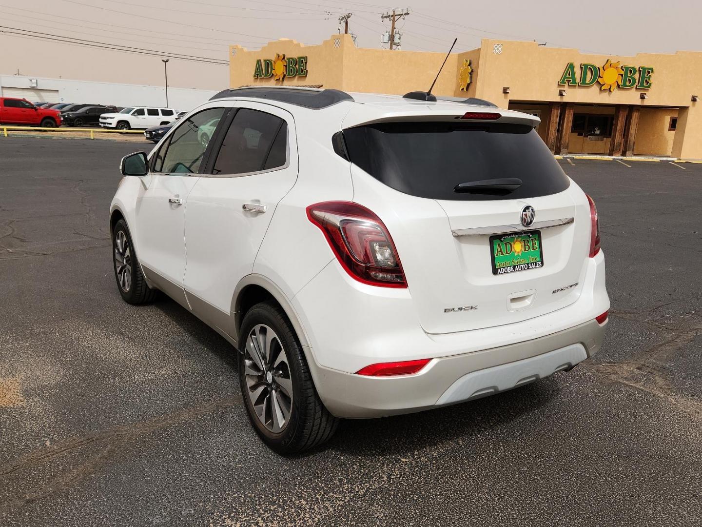 2017 WHITE Buick Encore Preferred II (KL4CJBSB9HB) with an ENGINE, ECOTEC TURBO 1.4L VARIABLE VALVE TIMING DOHC 4-CYLINDER SEQUENTIAL MFI engine, located at 4711 Ave Q, Lubbock, TX, 79412, (806) 687-2362, 33.551304, -101.855293 - Photo#2