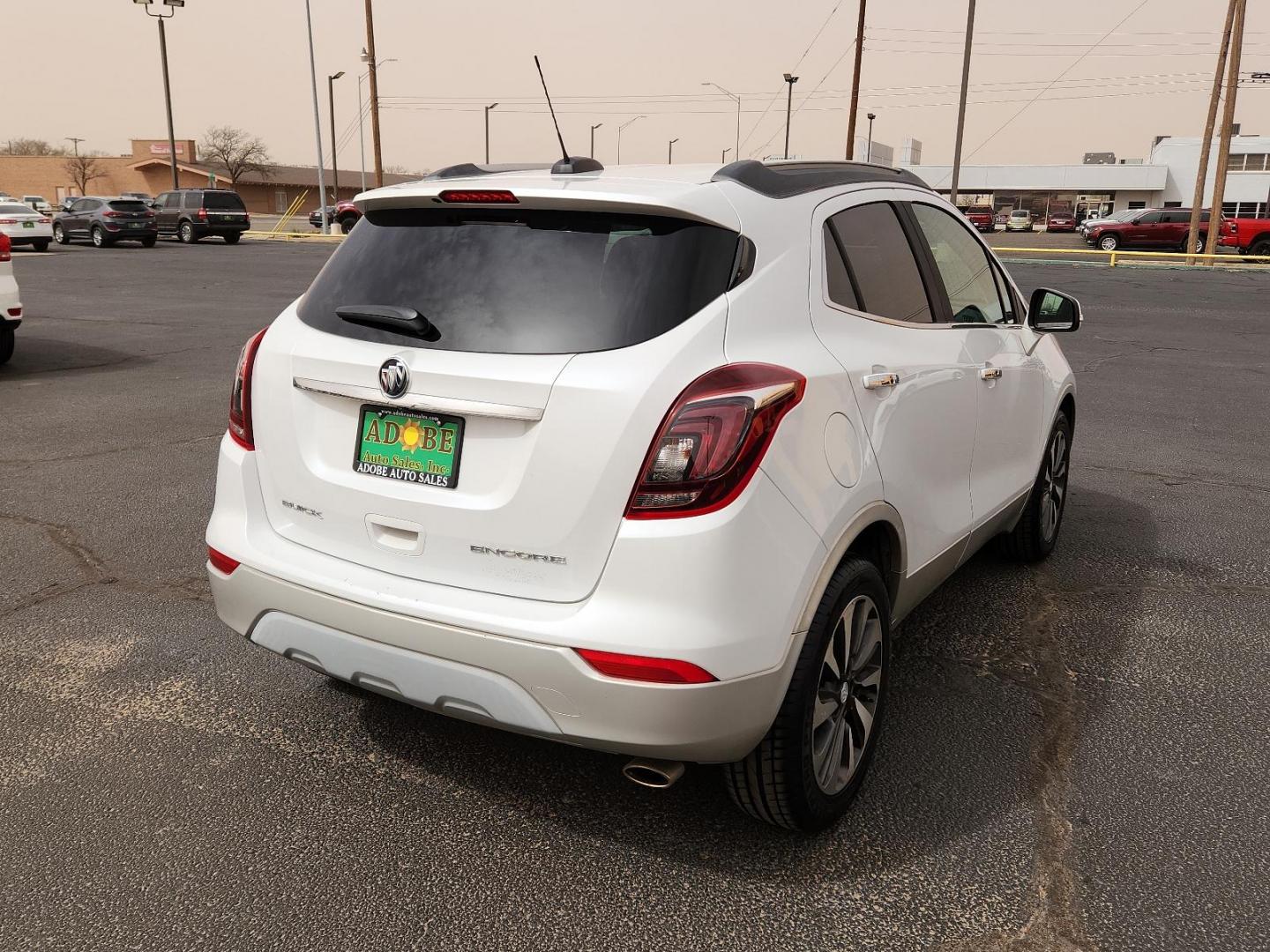 2017 WHITE Buick Encore Preferred II (KL4CJBSB9HB) with an ENGINE, ECOTEC TURBO 1.4L VARIABLE VALVE TIMING DOHC 4-CYLINDER SEQUENTIAL MFI engine, located at 4711 Ave Q, Lubbock, TX, 79412, (806) 687-2362, 33.551304, -101.855293 - Photo#3