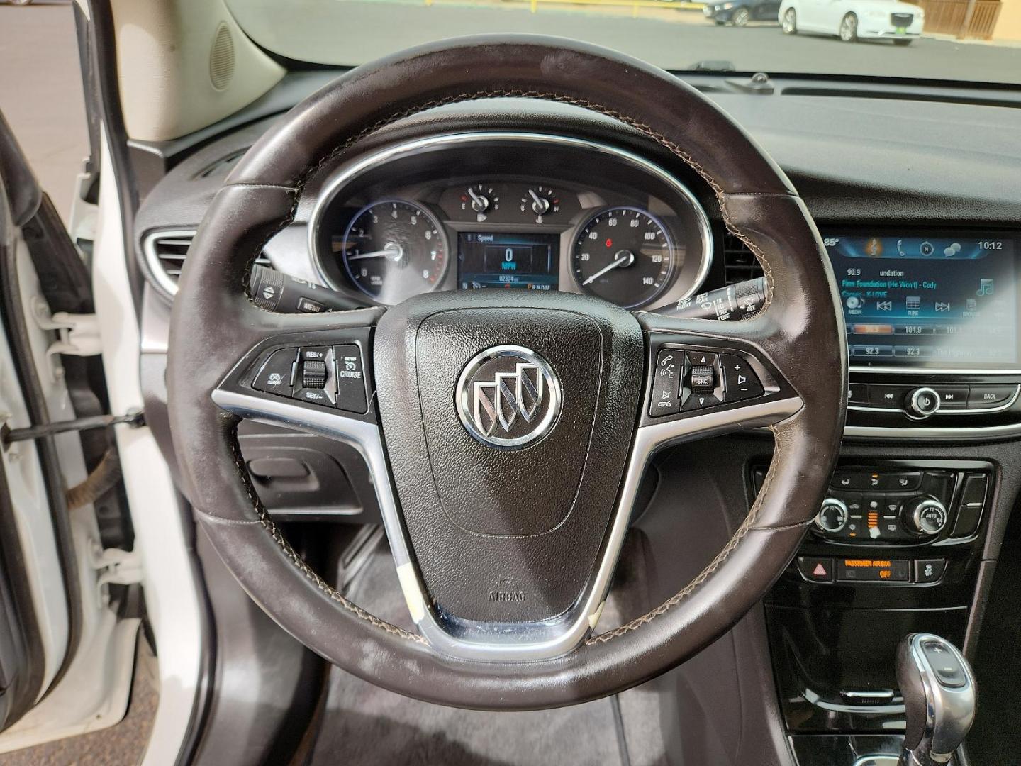 2017 WHITE Buick Encore Preferred II (KL4CJBSB9HB) with an ENGINE, ECOTEC TURBO 1.4L VARIABLE VALVE TIMING DOHC 4-CYLINDER SEQUENTIAL MFI engine, located at 4711 Ave Q, Lubbock, TX, 79412, (806) 687-2362, 33.551304, -101.855293 - Photo#17