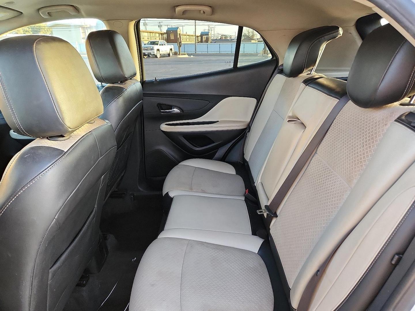 2017 WHITE Buick Encore Preferred II (KL4CJBSB9HB) with an Ecotec 1.4L I-4 DOHC, variable valve control, intercooled turbo, regular unleaded, engine with 138HP engine, located at 4711 Ave Q, Lubbock, TX, 79412, (806) 687-2362, 33.551304, -101.855293 - Photo#8