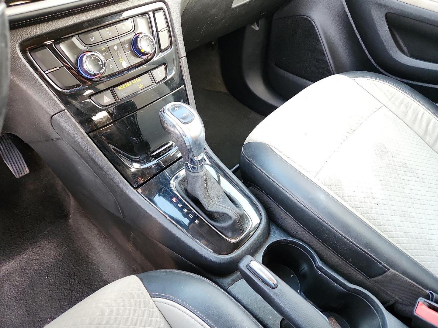 2017 WHITE Buick Encore Preferred II (KL4CJBSB9HB) with an Ecotec 1.4L I-4 DOHC, variable valve control, intercooled turbo, regular unleaded, engine with 138HP engine, located at 4711 Ave Q, Lubbock, TX, 79412, (806) 687-2362, 33.551304, -101.855293 - Photo#16