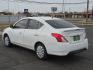 2017 Fresh Powder - QM1 /Charcoal - G Nissan Versa 1.6 S+ (3N1CN7AP7HL) with an 1.6L I-4 DOHC, variable valve control, regular unleaded, engine with 109HP engine, located at 4711 Ave Q, Lubbock, TX, 79412, (806) 687-2362, 33.551304, -101.855293 - Photo#2