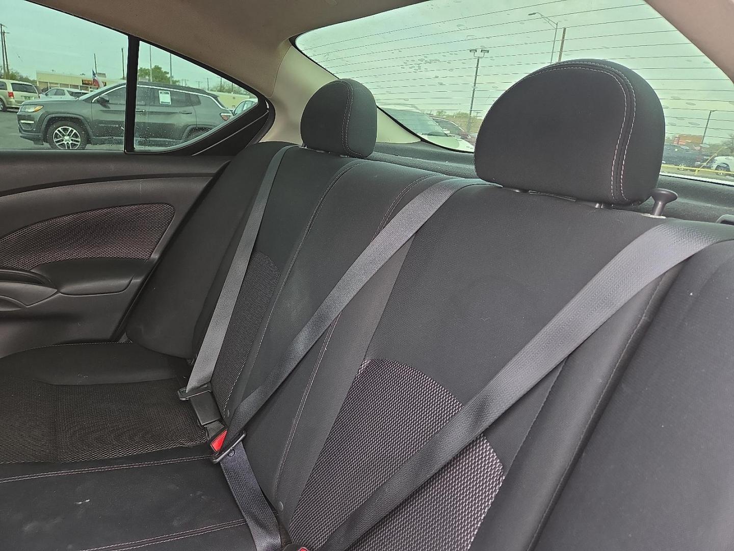 2017 Fresh Powder - QM1 /Charcoal - G Nissan Versa 1.6 S+ (3N1CN7AP7HL) with an 1.6L I-4 DOHC, variable valve control, regular unleaded, engine with 109HP engine, located at 4711 Ave Q, Lubbock, TX, 79412, (806) 687-2362, 33.551304, -101.855293 - Photo#19