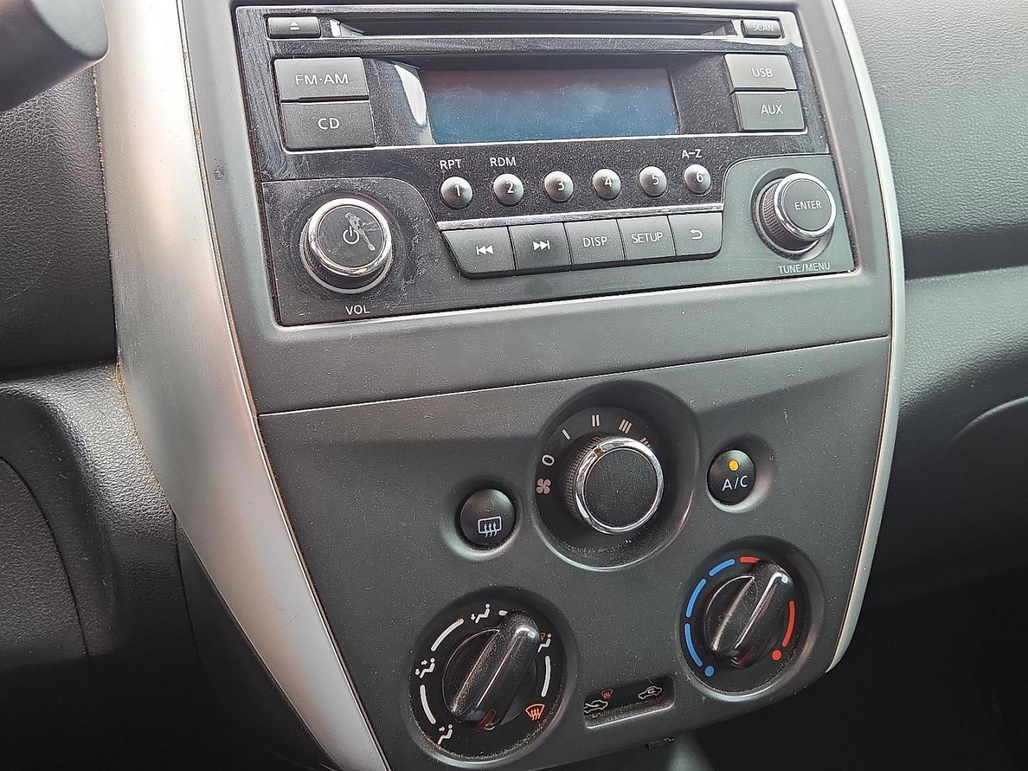 2017 Fresh Powder - QM1 /Charcoal - G Nissan Versa 1.6 S+ (3N1CN7AP7HL) with an 1.6L I-4 DOHC, variable valve control, regular unleaded, engine with 109HP engine, located at 4711 Ave Q, Lubbock, TX, 79412, (806) 687-2362, 33.551304, -101.855293 - Photo#26