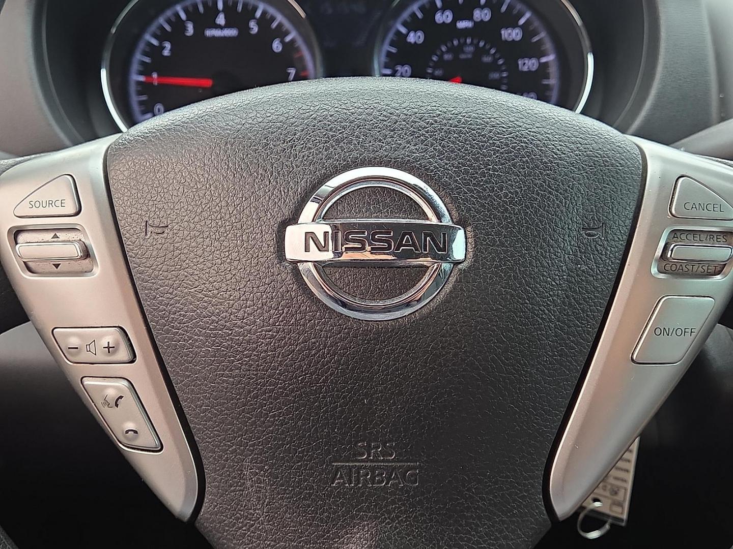 2017 Fresh Powder - QM1 /Charcoal - G Nissan Versa 1.6 S+ (3N1CN7AP7HL) with an 1.6L I-4 DOHC, variable valve control, regular unleaded, engine with 109HP engine, located at 4711 Ave Q, Lubbock, TX, 79412, (806) 687-2362, 33.551304, -101.855293 - Photo#29