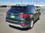 2018 Twilight Black Hyundai Santa Fe Sport 2.0T (5XYZU4LA5JG) with an Engine: 2.0L Turbo-GDI DOHC 16-Valve I4 engine, located at 4711 Ave Q, Lubbock, TX, 79412, (806) 687-2362, 33.551304, -101.855293 - Photo#3