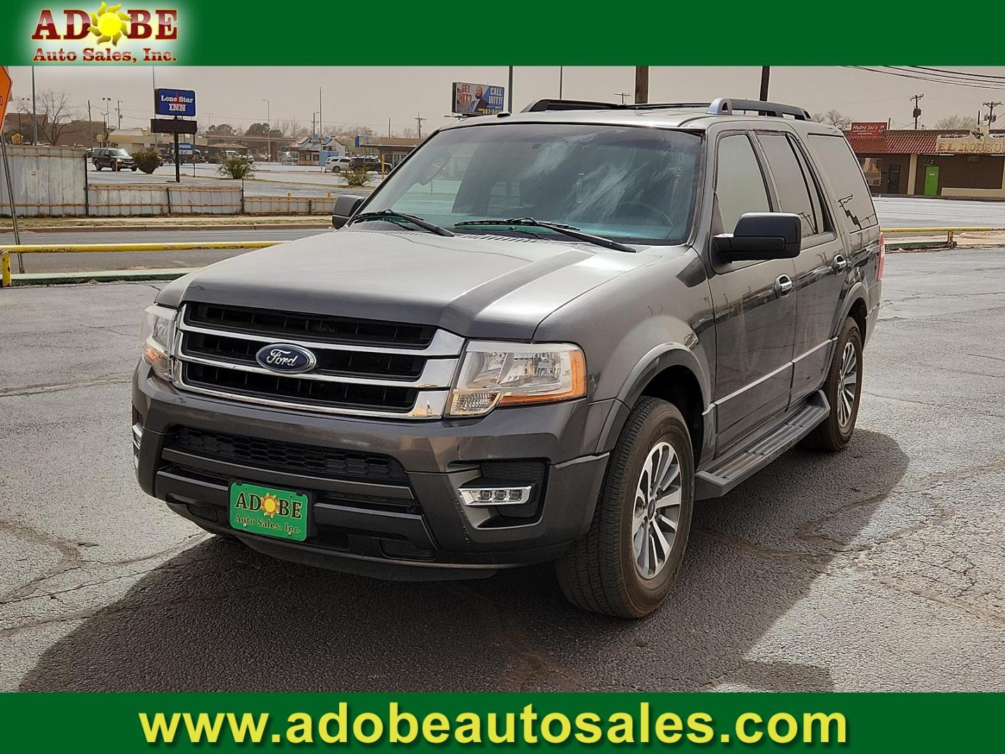 2017 Magnetic - J7 /Ebony - CH Ford Expedition XLT (1FMJU1HT9HE) with an ENGINE: 3.5L ECOBOOST V6 engine, located at 4711 Ave Q, Lubbock, TX, 79412, (806) 687-2362, 33.551304, -101.855293 - Photo#0