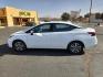 2020 WHITE Nissan Versa SV Xtronic CVT (3N1CN8EV9LL) with an 1.6L I-4 DOHC, variable valve control, regular unleaded, engine with 122HP engine, located at 4711 Ave Q, Lubbock, TX, 79412, (806) 687-2362, 33.551304, -101.855293 - Photo#1