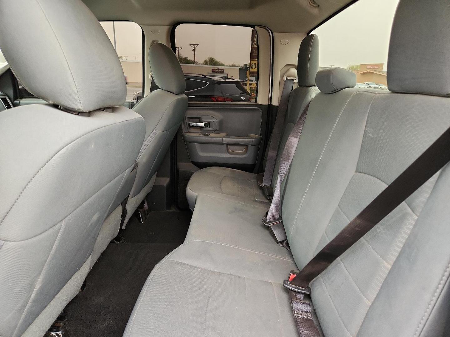 2017 Bright White Clearcoat - PW7 /Diesel Gray/Black - M9X8 Ram 1500 SLT (1C6RR6GG3HS) with an ENGINE: 3.6L V6 24V VVT engine, located at 4711 Ave Q, Lubbock, TX, 79412, (806) 687-2362, 33.551304, -101.855293 - Photo#8