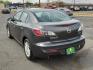 2013 Graphite Mica - 38R /Black - BU4 Mazda Mazda3 i Touring (JM1BL1V85D1) with an 2.0L DOHC 16-valve SKYACTIV-G I4 engine -inc: variable valve timing (VVT) engine, located at 4711 Ave Q, Lubbock, TX, 79412, (806) 687-2362, 33.551304, -101.855293 - Photo#2