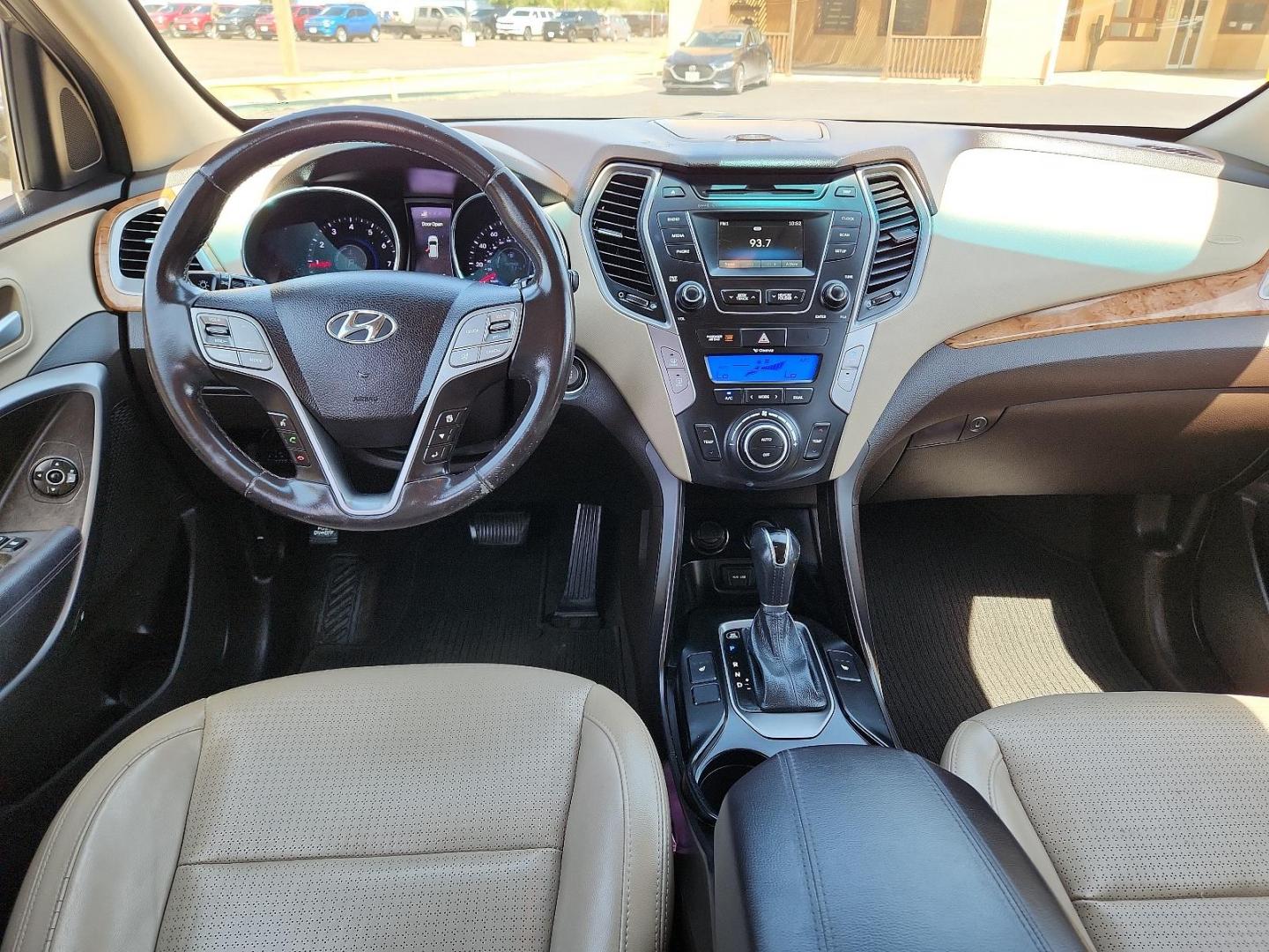 2014 Cabo Bronze - D0 /Beige - VYN Hyundai Santa Fe Sport 2.0L Turbo (5XYZU3LA3EG) with an Engine: 2.0L Turbo-GDI DOHC 16-Valve I4 engine, located at 4711 Ave Q, Lubbock, TX, 79412, (806) 687-2362, 33.551304, -101.855293 - Photo#9