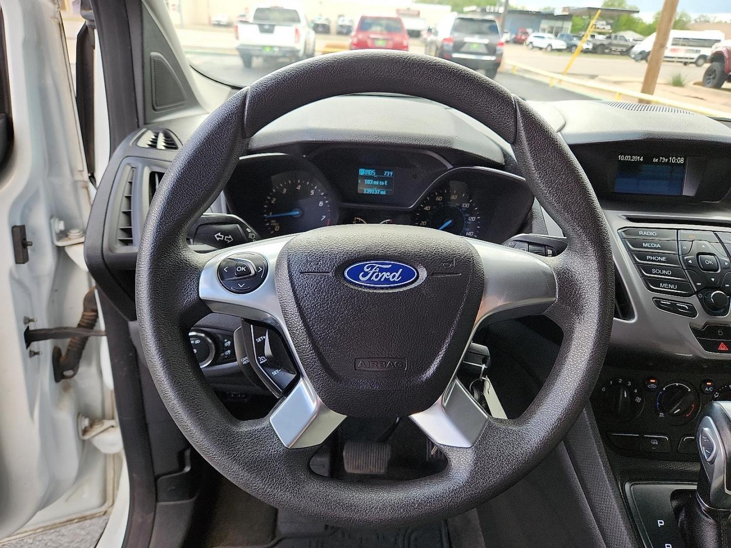 2015 Frozen White Ford Transit Connect XLT (NM0LS7F70F1) with an Duratec 2.5L I-4 DOHC, iVCT variable valve control, regular unleaded, engine with 169HP engine, located at 4711 Ave Q, Lubbock, TX, 79412, (806) 687-2362, 33.551304, -101.855293 - Photo#15