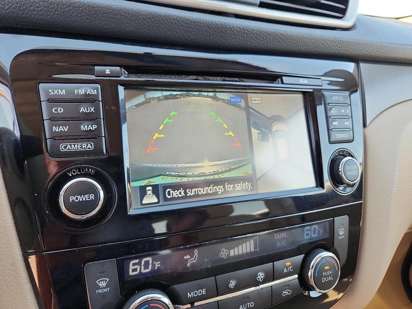2014 Saharan Sun - EAP Nissan Rogue SV (5N1AT2ML8EC) with an 2.5L I-4 DOHC, variable valve control, regular unleaded, engine with 170HP engine, located at 4711 Ave Q, Lubbock, TX, 79412, (806) 687-2362, 33.551304, -101.855293 - Photo#13