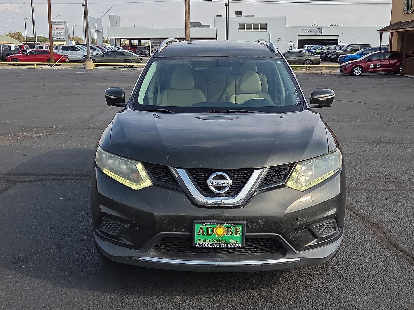 2014 Midnight Jade - EAN /Almond - C Nissan Rogue SV (5N1AT2ML8EC) with an 2.5L I-4 DOHC, variable valve control, regular gasoline, engine with 170HP engine, located at 4711 Ave Q, Lubbock, TX, 79412, (806) 687-2362, 33.551304, -101.855293- Photo#7