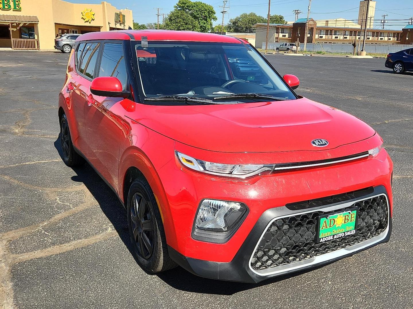 2020 Inferno Red Kia Soul LX (KNDJ23AU6L7) with an 2L I-4 DOHC, D-CVVT variable valve control, regular unleaded, engine with 147HP engine, located at 4711 Ave Q, Lubbock, TX, 79412, (806) 687-2362, 33.551304, -101.855293 - Photo#5