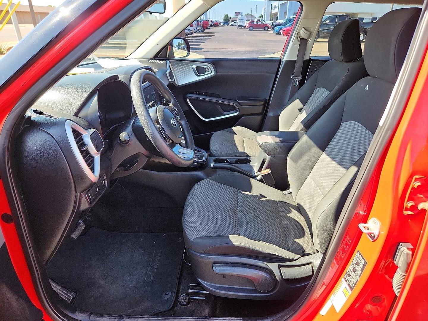 2020 Inferno Red Kia Soul LX (KNDJ23AU6L7) with an 2L I-4 DOHC, D-CVVT variable valve control, regular unleaded, engine with 147HP engine, located at 4711 Ave Q, Lubbock, TX, 79412, (806) 687-2362, 33.551304, -101.855293 - Photo#10
