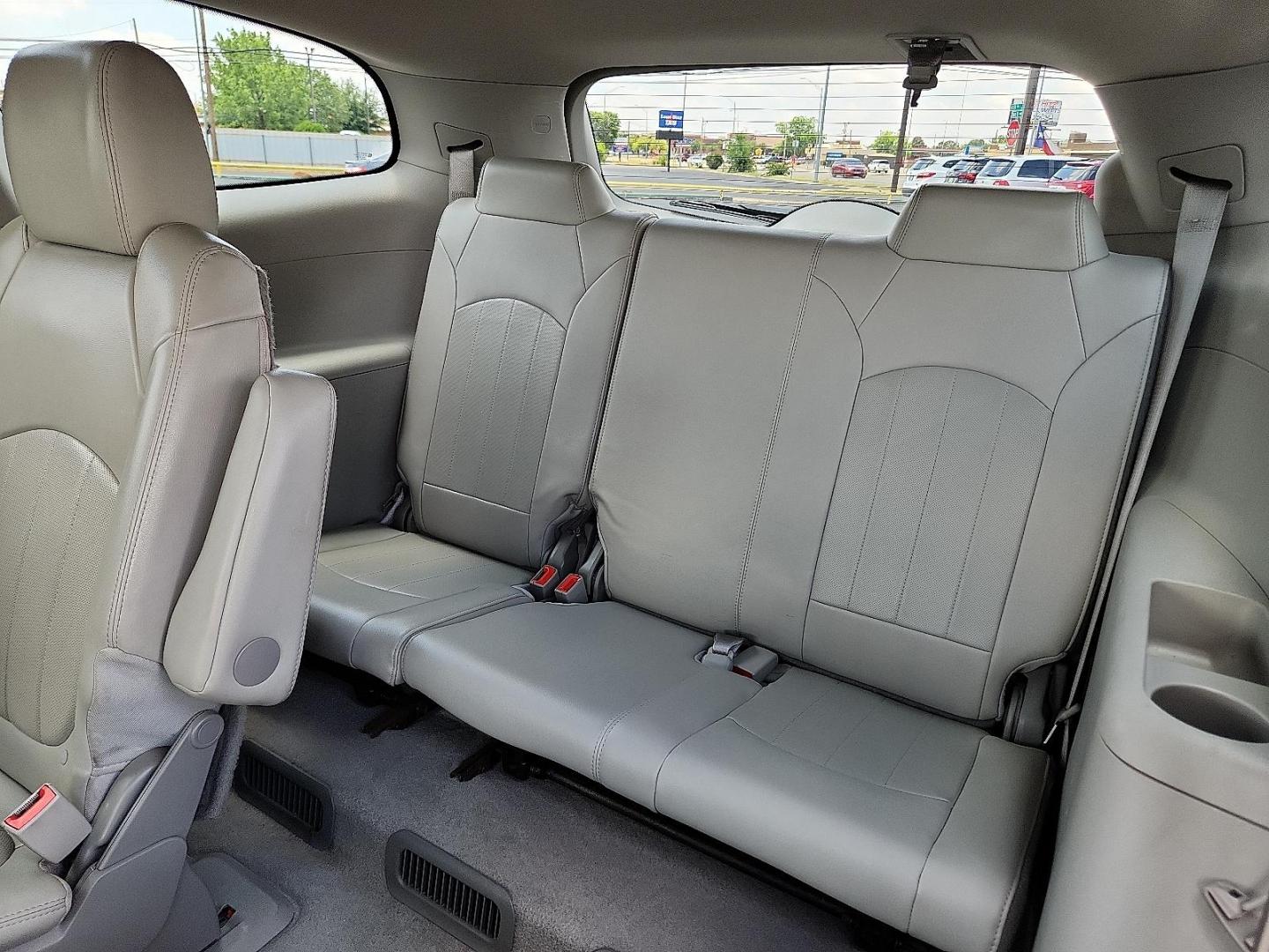 2015 Dark Sapphire Blue Metallic Buick Enclave Leather (5GAKRBKD6FJ) with an 3.6L V-6 gasoline direct injection, DOHC, variable valve control, regular unleaded, engine with 288HP engine, located at 4711 Ave Q, Lubbock, TX, 79412, (806) 687-2362, 33.551304, -101.855293 - Photo#9